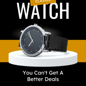 SWADESI Men,s Date Display Wrist 4