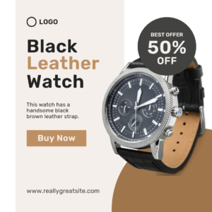 SWADESI Men,s Date Display Wrist 3