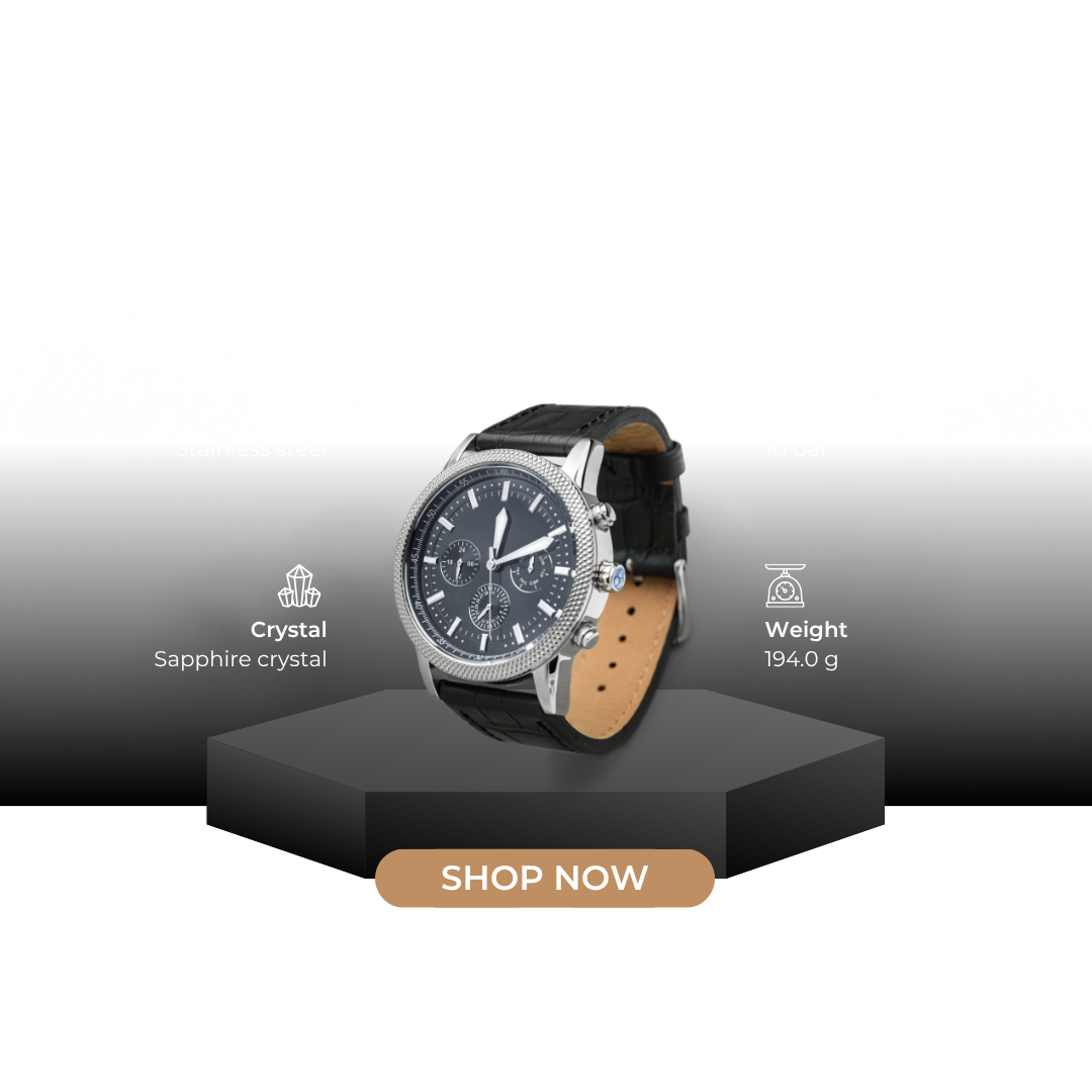 SWADESI Men,s Date Display Wrist1